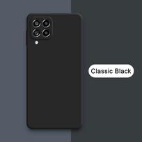 Skysto silikono dėklas Samsung Galaxy M33 M53 Global Version minkštas telefono galinis dangtelis M 33 53 5G vandeniui atsparus Funda Samsung M33