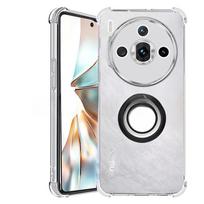 For ZTE Nubia Z60S Pro Case Magnetic Ring Holder Cover for Nubia Z60 S Z50S Pro Z60 Ultra Shockproof Clear Silicone Soft Tpu Airbags Cases nubia Z60S pro juoda