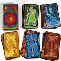Cm Trionfi Della Luna Full Spectrum Tarot 78 Pcs Cards white