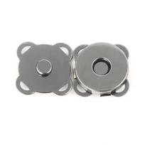 Nauji 10 rinkinių magnetiniai užsegami metaliniai slyvų žiedų formos prisiuvami sagų užsegimai rankinėms, rankinėms, drabužiams, „pasidaryk pats“ aksesuarai 14mm