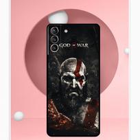 God of War dėklas Samsung Galaxy S24 S23 S22 Ultra Note 10 Plus Note 20 S9 S10 S20 S21 FE galinis dangtelis Galaxy S23 FE