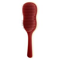 Naturally Curly Ultimate Detangling Brush Plastic Handle Comb For Home Use For Dry Wet Hair raudona