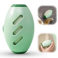 High-Quality Reusable Washable Pet Hair Remover with Strong Vibrancy, Durable Plastic Handle, Manual Duster 1PCS žalia