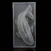 NAUJAS plastikinis pyragas šokolado formos želė rankų darbo 3D Koi žuvies cukraus rankdarbių formos, pasidaryk pats S