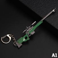 Pubg Raktų pakabukas Playerunknowns Battlegrounds Raktų pakabukas M24 Awm M4A1 Akm Raktų pakabukas Raktų pakabukas Žiedas Armijos papuošalai Raktų pakabukas Pistoletas Raktų pakabukas black