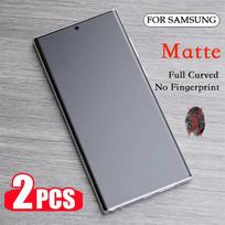 2 vnt. matinės hidrogelio plėvelės, skirtos Samsung Galaxy S25 S24 S23 S22 Ultra S21 Plus S20 FE be pirštų atspaudų ekrano apsaugos, skirtos Galaxy S25 Ultra For Samsung S25 Ultra