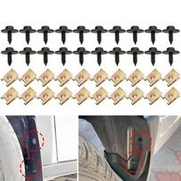 Car Screw Nut Clips Fender Bumper Retainer Metal U Nut Clips
