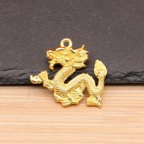 Portable Golden Dragon Ornaments: Zodiac Dragon Collection, Handheld Decorative Pieces and Gifts