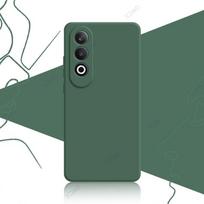 Luxury Phone Cases for OnePlus Nord CE4 Lite CE 4 CE4Lite 5G 360 Soft Square Liquid Silicone Back Cover Anti-fall Coque Nord CE4 5G armijos žalia spalva