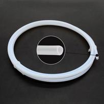 2M PTFE Teflono vamzdelis 2mm ID 4mm OD 1,75mm filamentui 3D spausdintuvas HM black