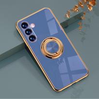Dengimo metalinis žiedo laikiklio telefono dėklas, skirtas „Samsung Galaxy A13 A14 A15 A23 A24 A25 A32 A33 A34 A35 A52 A53 A54 A55 4G 5G“ galiniam dangteliui Samsung A21S gray