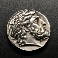 Senovės Graikų Mitologija Saulės Dievas Apolonas Šaulys Globėjas Metalinė Ženkliuko Amatinė Monetos Ornamentas Dovana Kopija 1pc