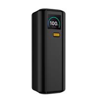 Silikoninis dėklas Xiaomi Power Bank 212W MAX 25000mAh nešiojamam įkrovikliui, apsauginis dėklas, kelioninis nešiojimo dėklas, kortelių laikymo krepšys juoda