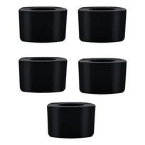 Patvarūs silikoniniai pėdelių padėkliukai, oro keptuvės silikoniniai buferiai, silikoniniai apsauginiai nuo įbrėžimų dangteliai, tinkami oro keptuvei 5PCS