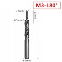 90/180 Laipsnių HSS Countersink Spiralinis Pakopinis Grąžtas 2 Klasės Tiesus Kotas Pakopinis M3*180 Degree