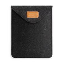 Felt e-Reader Protective Cover Document Bag for Kindle/Boox/Xiaomi/Samsung Galaxy Tab Fire HD 8in(20*25.5cm) juoda