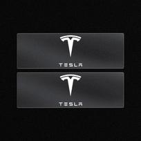 Automobilio lango pakėlimo mygtuko lipdukas Vairo lipdukas Automobilio stilius Skirta Tesla Model S Model X Model Y Cybertruck Model 3 Model Y 2pcs