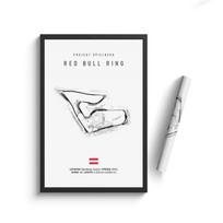 F1 Trasos Kontūro Plakatai Imola Monakas Formulės 1 GP Drobės Tapyba Skandinaviškas Motorsporto Sienų Menas Estetinis Lenktynių Paveikslas Kambario Dekoras 21X30cm Unframed