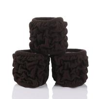 Moterų Merginų Plaukų Juosta Guminė Juosta Plaukų Gumytė Elastingos Plačios Plaukų Juostos Plaukų Virvutė Surišėjas Uodegai Coffe & Grey & Pink