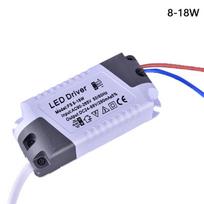 Led tvarkyklė 8/12/15/18/21W maitinimo šaltinis pritemdomas transformatorius vandeniui atsparus LED lemputė 8-18W