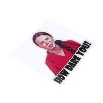 2 vnt. 8*8 cm Kaip drįsti Greta Thunberg vinilinė lipdukas Langas Sunkvežimis Automobilis