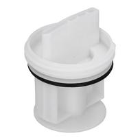 Patikimas skalbimo mašinos būgno filtras Efektyvus filtravimas Plastikinis skalbimo mašinos filtras Lengvas valymas optimaliam funkcionalumui 1PC white