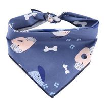 Adjustable Dog Bandana Scarf Dog Accessories Dog Print Pattern Cotton Washable Dog Bibs Summer Pet Dog Grooming Accessories S/L S