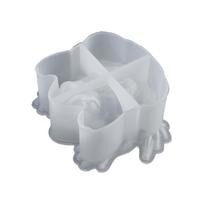 Silicone Wall and Desktop Frog Shape Mold Decorative Frog Sculpture Mold Frog Shaped Silicone Molds for Artistic Project 1 white