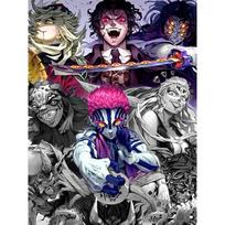 2026 Naujas Anime Demon Slayer_ Begalybės Pilis 5D „Pasidaryk pats“ Deimantinės Tapybos Rinkiniai Kryželiu Siuvinėjimo Mozaika Dekoratyvinis Siuvinėjimas Dovana Round 20x30cm