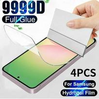 4PCS For Samsung Galaxy A17 A07 A56 A16 A36 A26 A06 A15 A55 A35 A25 A14 A34 A54 A11 A12 A13 A22 A23 A31 A32 A33 Full Cover Soft Hydrogel Film Screen Samsung A17 balta