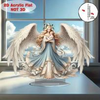 Angelo glėbio dekoracija, Daugiafunkcinė dekoracija, Tinka namams ir biurui, Ideali dovana, Namų stalo dekoracijos, Vaikų kambariai, Namų stalas L 22*17.5cm gray