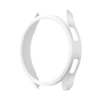 Kompiuterio dėklas Samsung Galaxy Watch 7 6 40 44mm Matinis apsauginis tuščiaviduris buferio korpusas Galaxy Watch 7 išmaniajam laikrodžiui Galaxy Watch 7 40mm balta