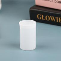 10 vnt. 33x54 mm plastikinės talpyklos tuščias buteliukas sandarinimo plėvelės dėklas talpyklos aksesuarams, meno karoliukams, monetoms, piliulėms, žvejybos masalui plėvelės dėžutė laikymo dėžutė balta