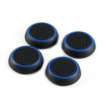 4Pcs Silicone Controller Thumb Stick Cover Joystick Grips Caps Protector For Game Controller Blue Accessories