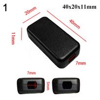 Kokybiškos ABS plastikinės korpuso dėžutės, atsparios vandeniui dangteliu Project Electronic Project Box instrumentų dėklas 40x20x11mm-1