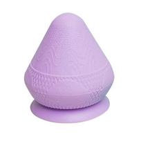 with Suction Cup Fascia Massage Ball Multi-Function Wall Massager Useful Fitness Ball mėlyna