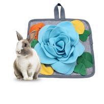 Dog Sniffing Mat Encourages Natural Foraging Skills, Slows Down Eating, Relieves Stress And Training, Small Sniffing Mat, Dog Educational Toys One Size mėlyna