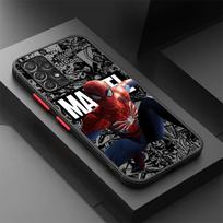 Žmogus-voras Heros Return telefono dėklas, skirtas Samsung Galaxy A16 A53 A14 A23 A56 A55 A35 A73 A33 A54 A15 A17 A52 A34 A36 A52S Galaxy A73 5G