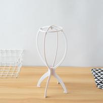 Plastic Folding Stable Durable Hat Display Wig Stand Mannequin Head Stand Portable Folding Beauty Hair Accessories Wig Stand KTB balta