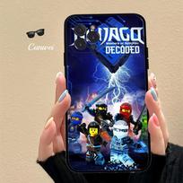 Anime N-NinjagoS telefono dėklas IPhone 16 15 14 11 12 13 Mini Pro XS Max dangtelis 6 7 8 Plus X Funda korpusas iPhone 15 plus