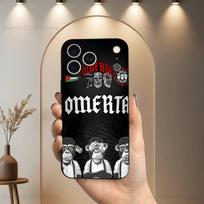 Singer 47 O-Omerta M-Maes dėklas telefonui iPhone 17,16,15,14,13,12,11 Plus,Pro Max,XS,X,XR,SE,Mini,8,7,Minkštas silikoninis juodas dangtelis iPhone17