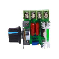 2000W AC variklio greičio reguliatorius 50 220V 25A   Variklio greičio reguliatorius Įtampos reguliatorius Gręžimo greičio variatorius Dimmeris