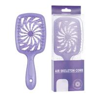 Friendly Hollow Detangler Hair Brush For Both Wet And Dry Hair For Fashion Enthusiasts Seeking Voluminous Style 1 violetinė