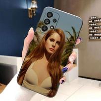 Singer L-Lana Del Rey Born to Die Phone Case For Samsung Galaxy A72 A71 A55 A54 A53 A52 A42 A34 A33 A32 A23 A21S A20S A14 Case Samsung A22(M22)4G brown