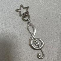 Trendy Y2K Musical Notes Backpack Pendant Creative Guitar Musical Element Keyrings Women Bag Ornaments Jewelry Gift