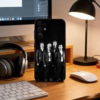 D-Depeche Mode Phone Case For Samsung S25,S24,S21,S22,S23,S30,Ultra,S20,Plus,Fe,Soft Silicone Black Cover Samsung S24Plus