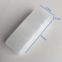 Men Universal Shaver Storage Box Handle Box Full Transparent Plastic Case Razor Boxs Eco-Friendly Pp Shaving Box High Quality balta