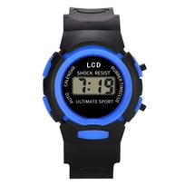 Digital Watch for Kids Vibrating Alarm Watch for Boys & Girls Ages 6-12, Perfect Gift for 8 Year Old Boy and Girl Gifts mėlyna