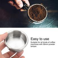 58mm Diameter Non-Pressurized Filter Basket Coffee Machine Accessories  For Espresso Machine