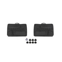 TESIN Rear Window Storage Bag for Jeep Wrangler JK/JL/Gladiator JT 4 Door 2007-2025 Car Trunk Organizer Bag Interior Accessories juoda